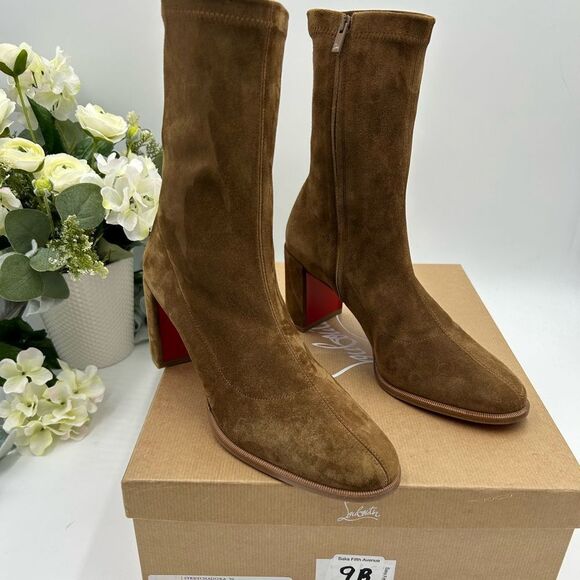 Christian Louboutin Shoes - Women’s Christian Louboutin stretchadoxa 70 suede boots, size 39 made in Italy